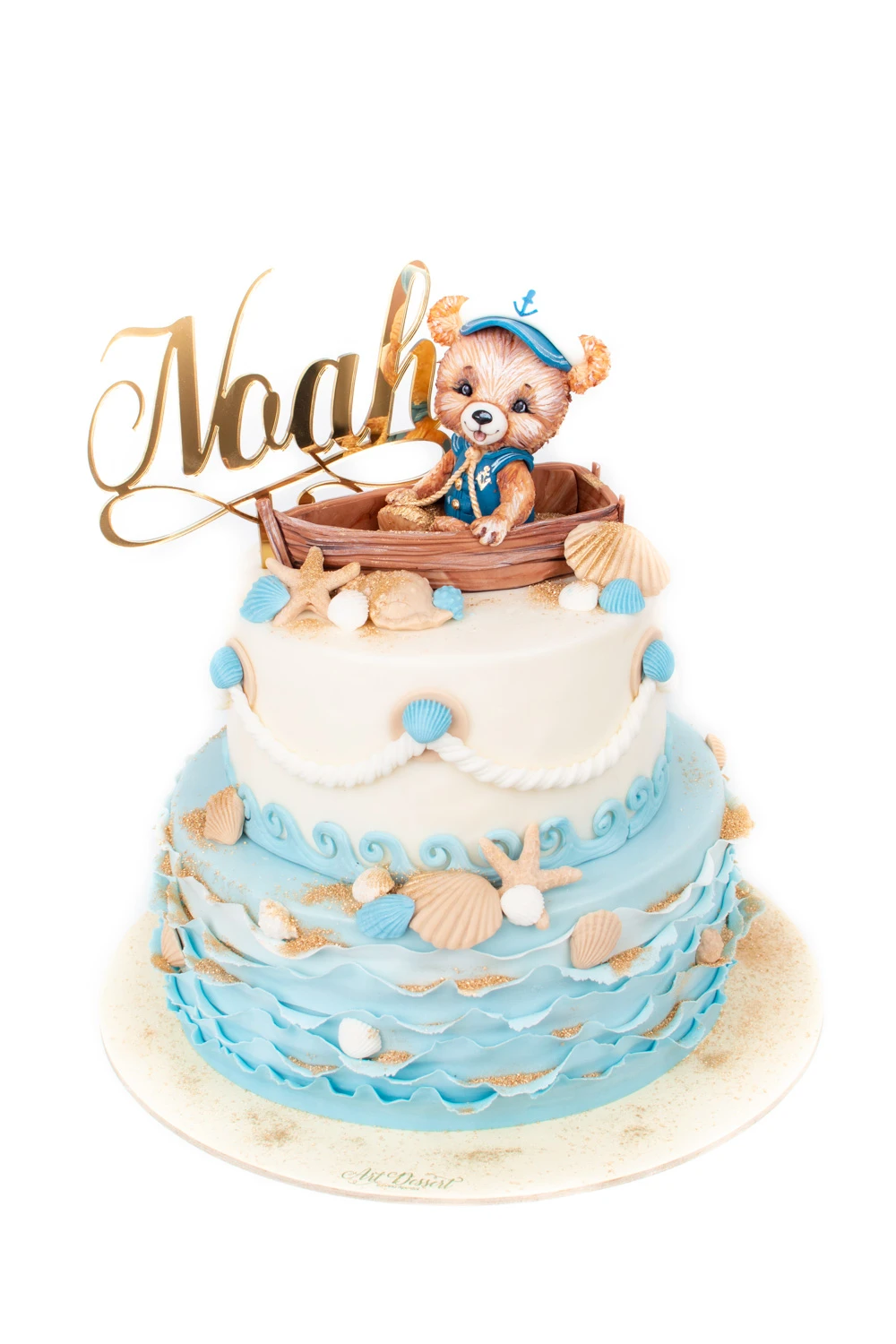 Tort de botez marin pentru Noah